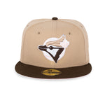 New Era MLB Toronto Blue Jays 1992 World Series Cooperstown 59FIFTY Fitted Hat - Camel Brown