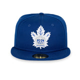 Toronto Marlies Royal Hat White Alt Logo Custom New Era 59fifty Fitted Hat
