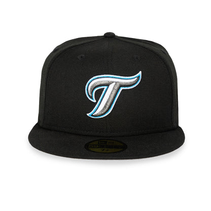 Toronto Blue Jays Retro Black Alt Cooperstown 59fifty Fitted New Era Hat