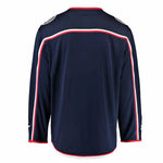 NHL Youth Columbus Blue Jackets Blank Replica Jersey - Navy