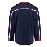 NHL Youth Columbus Blue Jackets Blank Replica Jersey - Navy
