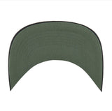 47 NHL Calgary Flames Roscoe Rope Option TT Hitch Snapback Hat - Green/Black