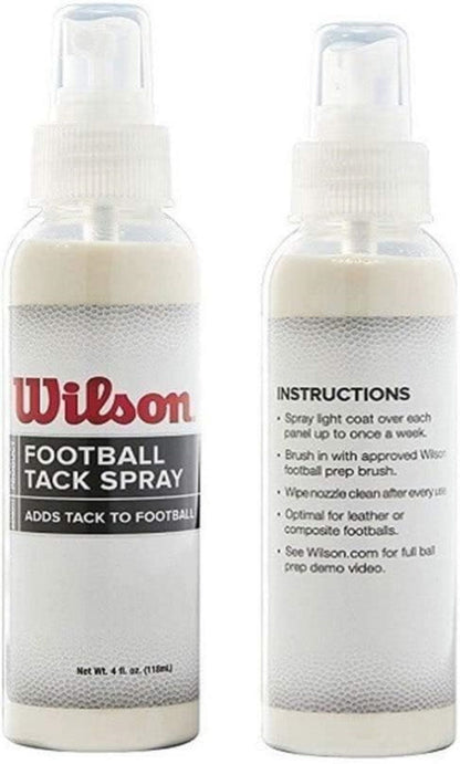 Two bottles of Wilson Football Tack Spray on a white background