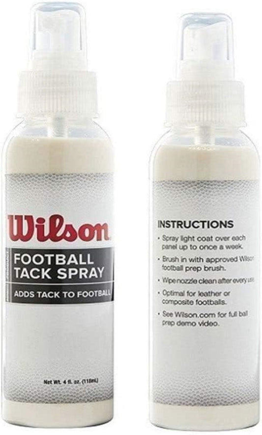 Two bottles of Wilson Football Tack Spray on a white background