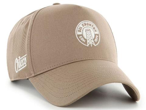 '47 NHL Edmonton Oilers Foundational DT Offside Clean Up Hat - Tan