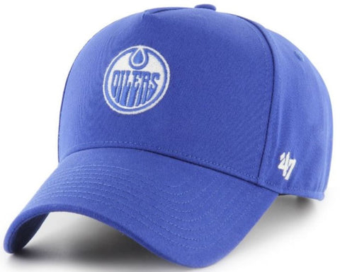 '47 NHL Edmonton Oilers Foundational DT Offside Clean Up Hat - Blue