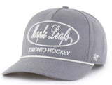 '47 NHL Toronto Maple Leafs Foundational Hitch RF Adjustable Snapback Hat - Grey