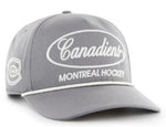 '47 NHL Montreal Canadiens Foundational Hitch RF Adjustable Snapback Hat - Grey