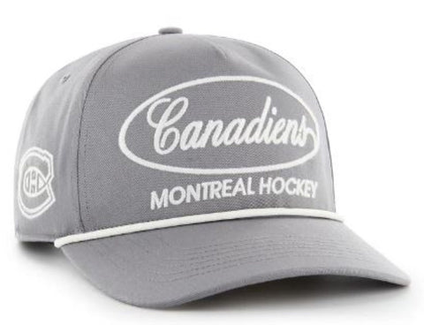 '47 NHL Montreal Canadiens Foundational Hitch RF Adjustable Snapback Hat - Grey