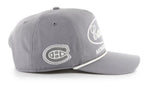 '47 NHL Montreal Canadiens Foundational Hitch RF Adjustable Snapback Hat - Grey