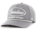 '47 NHL Montreal Canadiens Foundational Hitch RF Adjustable Snapback Hat - Grey