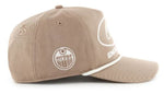'47 NHL Edmonton Oilers Foundational Hitch RF Adjustable Snapback Hat - Khaki