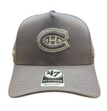'47 NHL Montreal Canadiens Foundational DT Offside Clean Up Hat - Grey