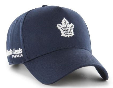 '47 NHL Toronto Maple Leafs Foundational Offside DT Adjustable Snapback Hat - Navy