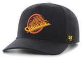 '47 NHL Vancouver Canucks Golden Age Replica Hitch Snapback Hat - Black