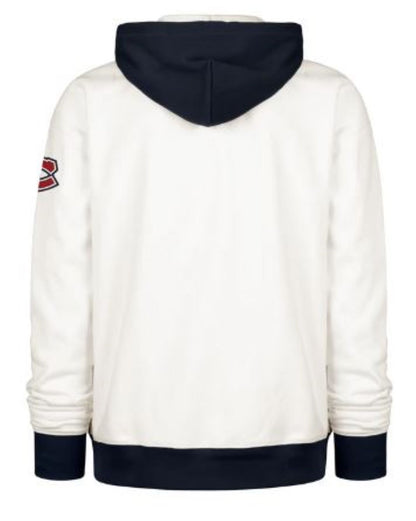 '47 NHL Montreal Canadiens Golden Age Skipper Original Hoodie - White / Black