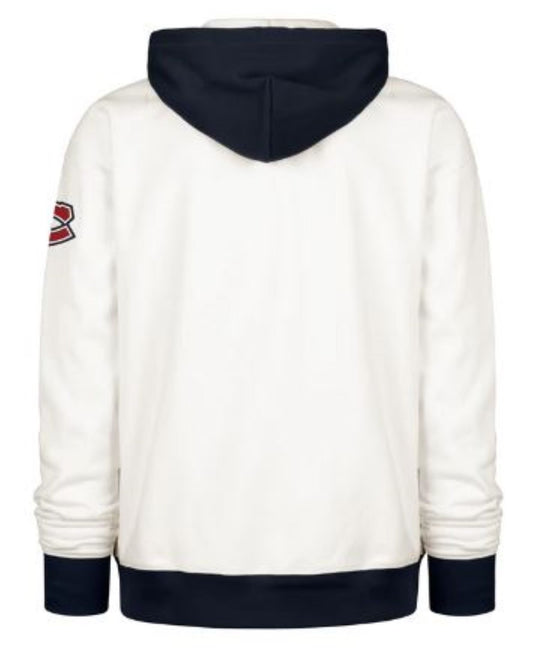 '47 NHL Montreal Canadiens Golden Age Skipper Original Hoodie - White / Black