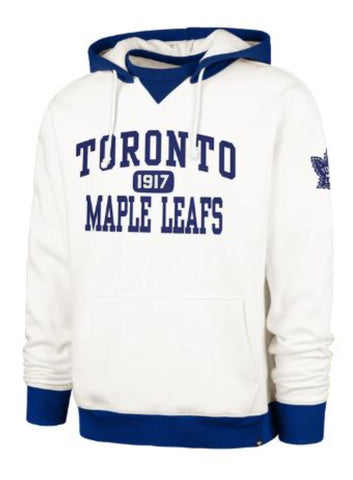 '47 NHL Toronto Maple Leafs Golden Age Skipper Original Hoodie - White / Blue
