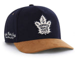'47 NHL Toronto Maple Leafs Golden Age TT Hitch Snapback Hat - Black