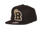 Men's Mitchell & Ness Toronto Raptors Black & Gold Graduation Snapback