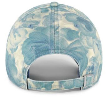 47 NHL Edmonton Oilers Gardenia Clean Up Adjustable Hat - Blue Floral