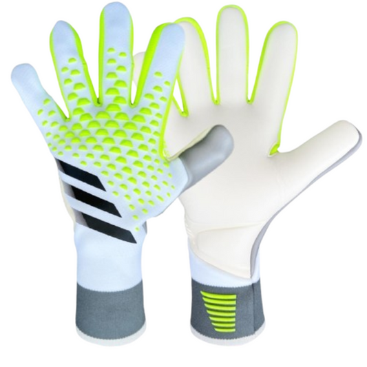 Adidas Predator Pro Promo Goalkeeper Gloves - White/Lemon (IA0847)