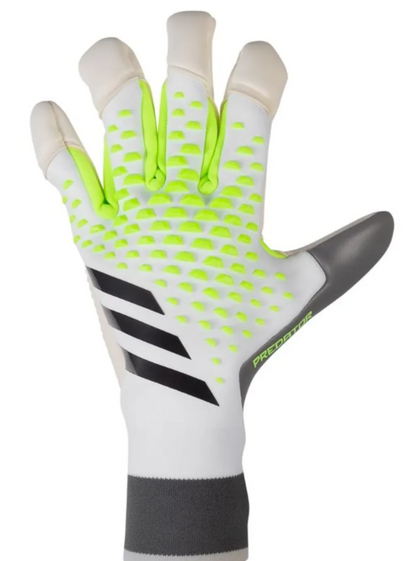 Adidas Predator Pro Promo Goalkeeper Gloves - White/Lemon (IA0847)