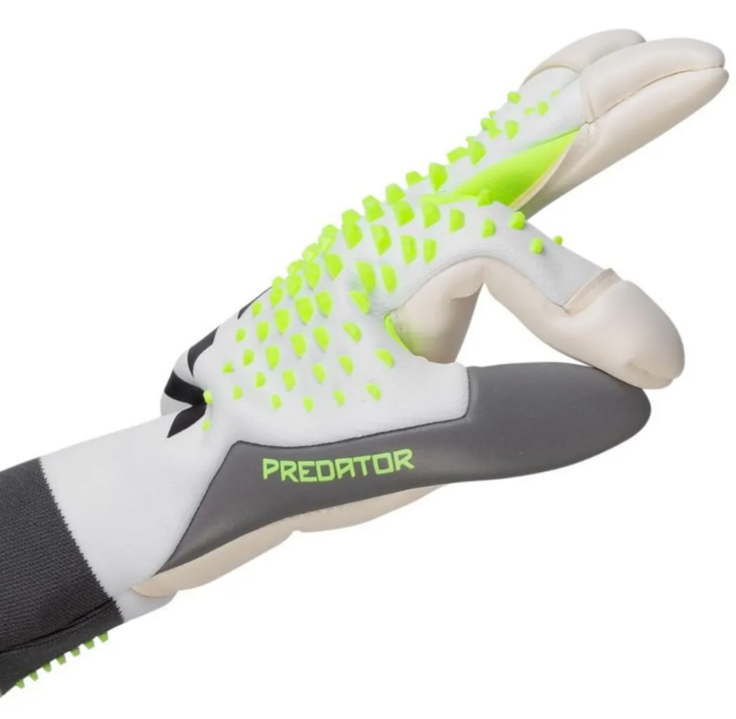 Adidas Predator Pro Promo Goalkeeper Gloves - White/Lemon (IA0847)