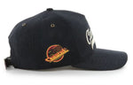 47 NHL Vancouver Canucks Golden Age Cord Hitch RF Adjustable Hat - Black