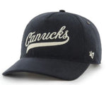 47 NHL Vancouver Canucks Golden Age Cord Hitch RF Adjustable Hat - Black