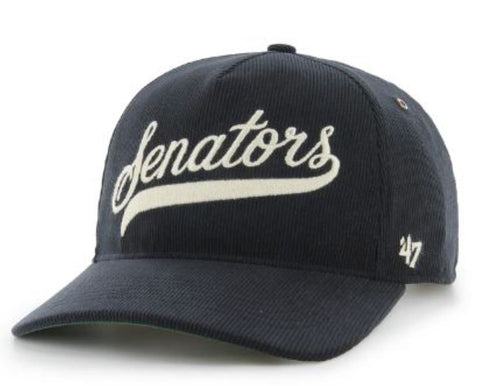 47 NHL Ottawa Senators Golden Age Cord Hitch RF Adjustable Hat - Black