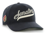 47 NHL Ottawa Senators Golden Age Cord Hitch RF Adjustable Hat - Black