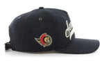 47 NHL Ottawa Senators Golden Age Cord Hitch RF Adjustable Hat - Black