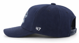 '47 NHL Vancouver Canucks Golden Age Replica Hitch Snapback Hat - Blue