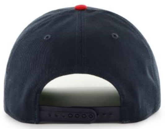 '47 NHL Winnipeg Jets Golden Age Replica Hitch Snapback Hat - Navy