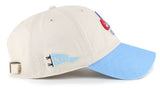 47 MLB Montreal Expos Grand Stand Clean Up Adjustable Hat - Cream/Blue