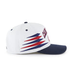 '47 NHL Hitch Montreal Canadiens Diamond Cut Snapback Hat - White / Navy