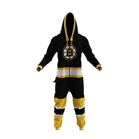Hockey Sockey NHL Boston Bruins Onesie - Black/Yellow