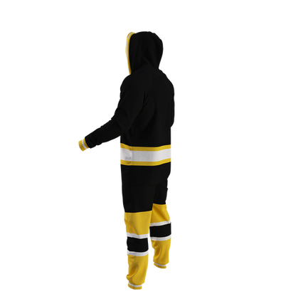 Hockey Sockey NHL Boston Bruins Onesie - Black/Yellow