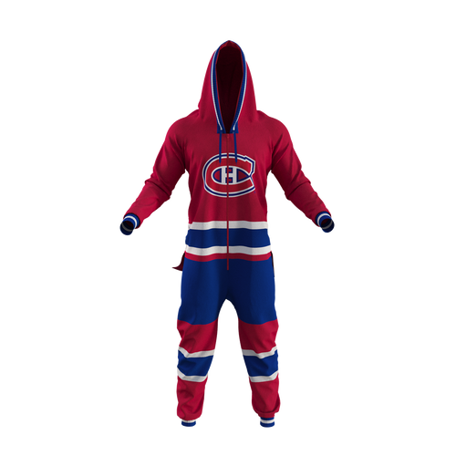 Hockey Sockey NHL Montreal Canadiens Onesie - Red/Blue