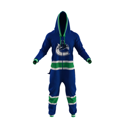 Hockey Sockey NHL Vancouver Canucks Onesie - Blue/Green