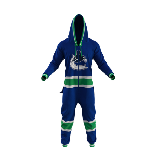 Hockey Sockey NHL Vancouver Canucks Onesie - Blue/Green