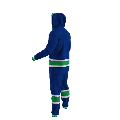 Hockey Sockey NHL Vancouver Canucks Onesie - Blue/Green