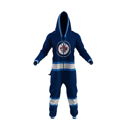 Hockey Sockey NHL Winnipeg Jets Onesie - Blue/White