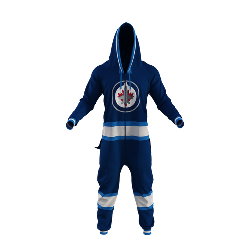 Hockey Sockey NHL Winnipeg Jets Onesie - Blue/White