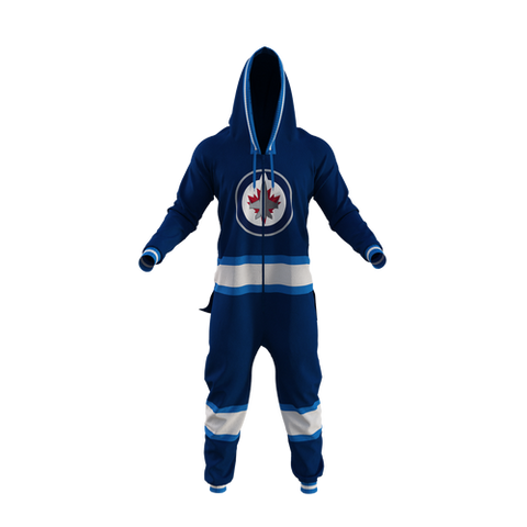 Hockey Sockey NHL Winnipeg Jets Onesie - Blue/White