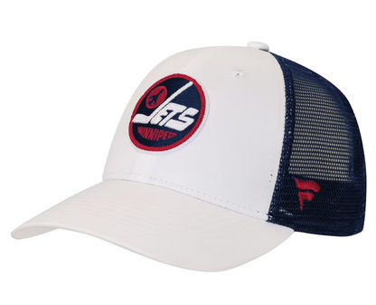 New Era Youth 9FORTY NHL Winnipeg Jets 2026 Heritage Classic Adjustable Snapback Hat - Navy