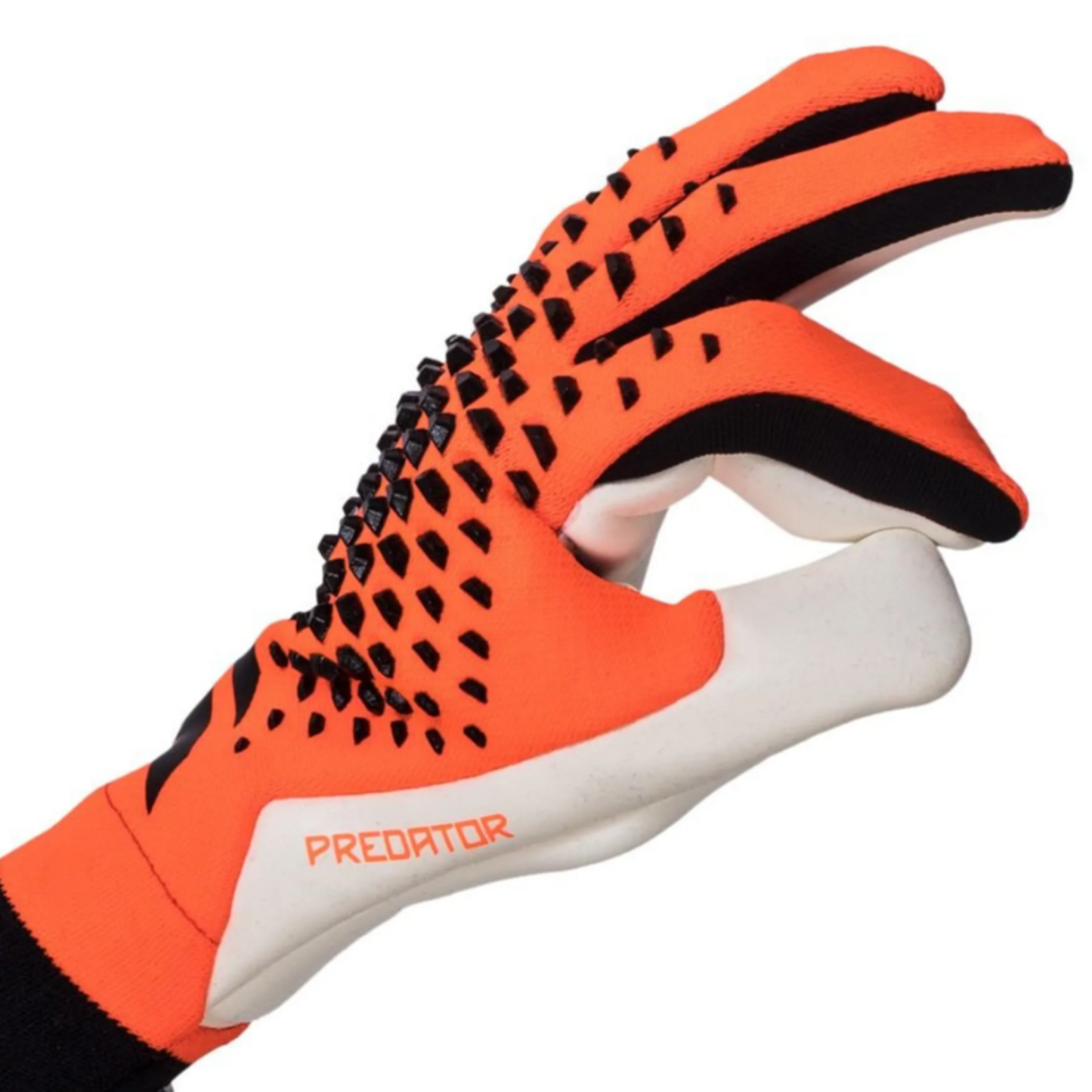 Adidas U Predator Pro Promo Fingersave Goalkeeper Glove - Orange/Black (HN3350)