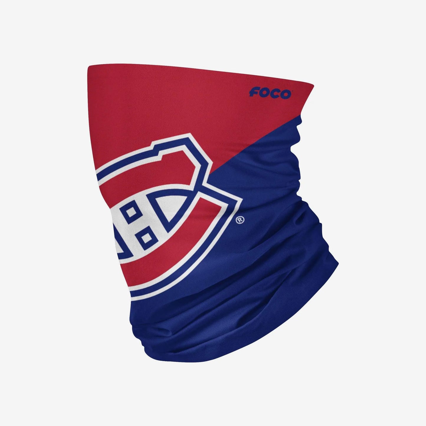 FOCO Montreal Canadiens NHL Big Logo Gaiter Scarf - Youth