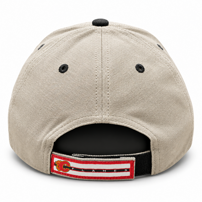 '47 NHL Calgary Flames Half Block Text MVP Adjustable Hat - Grey